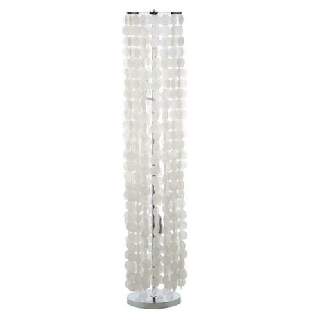 SAFAVIEH Illumina Capiz Floor Lamp, White LIT4483A